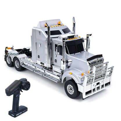 TOUCAN RC HOBBY JDM 518 1/14 RC Tractor Truck 6X4 C509 Plastic Body Remote Control Vehicle Model with 2 Speed Transmission Lighting System PNP