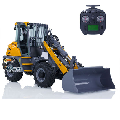 TOUCAN RC HOBBY LESU AOUE MCL8 1/14 Metal 4x4 Hydraulic RC Loader A0015 with 4CH Reversing Valve Light Sound System for Construction Model Hobbyists