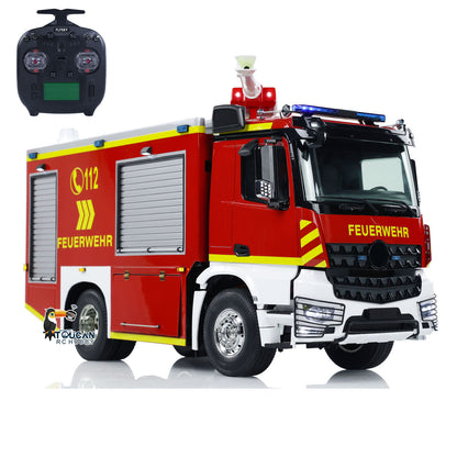 4x2 1/14 RC Feuerwehrfahrzeuge 3-Gang-Getriebe Funkgesteuertes Feuerwehrauto Drei-Gang-Getriebe Beleuchtungs- und Soundsystem