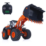 1/14 JDM 198 RC Hydraulic Loader ZW370 Construction Vehicles Models Assembled W/ Light & Sound Systems Motor Servo ESC Radio