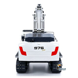 In Stock Pre-Order 1/12 Metal Hydraulic Remote Control Excavator LR976 6CH Valves RC Digger RTR Model Dual Pump Brushless Motor Light Sound System