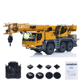 Pre-order Eyewhale D1050 Metal 1/14 RC Hydraulic Mobile Crane Truck All Terrain Vehicle 3Axles Radio Control Hoist Model Paladin PL18EV