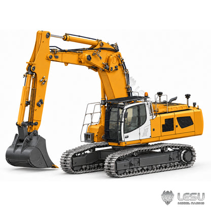 TOUCAN RC HOBBY LESU LR956 B0030 3Arms 1/14 Metal RC Hydraulic Drive Excavator Dual Pumps 10CH Valve Brushless Motor Light PL18EVLITE Radio No Sound