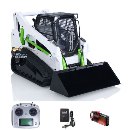 TOUCAN RC HOBBY  SM770 RC Hydraulic Skid-Steer Loader Remote Control Construction Vehicle 3-way Valve for Model Enthusiasts