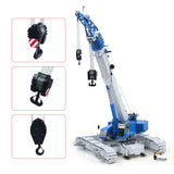 Toucanhobby D1220 1/14 Metal RC Hydraulic Telescopic Crawler Crane Truck Engineering Vehicle 10CH Valve Brushless ESC for Adults
