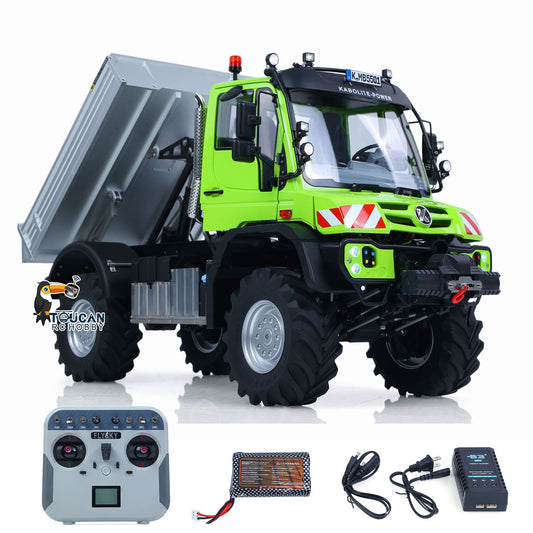 TOUCAN RC HOBBY Fast Free Shipping KABOLITE K5501 1/14 Remote Control Off Road Car RC Dumper ATV Light Truck 2-Speed Transmission Metal Drive Shaft Lights Sounds