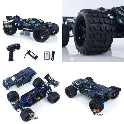 Kunststoffgehäuse VRX RH818 1/8 Ferngesteuerter Elektro-Renn-Truck Einzelradaufhängung 60A ESC 3660 Bürstenloser Motor 6KG Servo