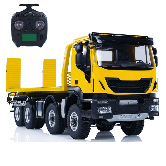 1/14 8x4 Metall RC Hydraulische Abschleppwagen Fernbedienung Rettungsfahrzeuge Emulierte Spielzeugauto Geschenk für Kinder Erwachsene PNP
