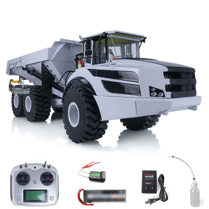 XDRC-ArticulatedTruck 1/14 Metal RC Hydraulic Articulated Truck 6x6 Brushless Power w/Battery & Charger