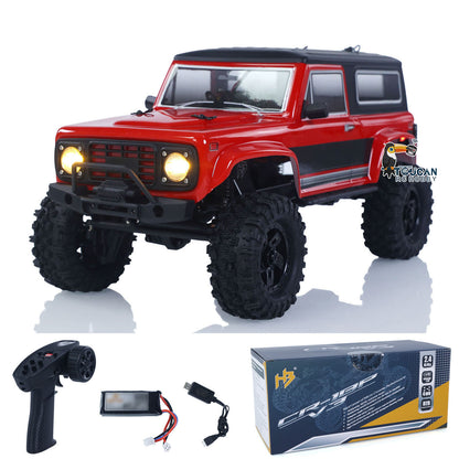 4WD RC Rock Crawler Auto Rushmore CR18P V3 1/18 2,4 GHz Crawler RTR Fahrzeug Hobbywing Bürstenloser Motor ESC Lichter USB-Ladegerät