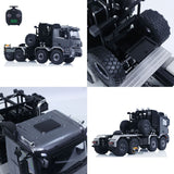 Toucanhobby BN4663 Metal RC Tractor Truck Differential Lock Axle 3Speed Transmission Model for Engineering Vehicle Enthusiasts