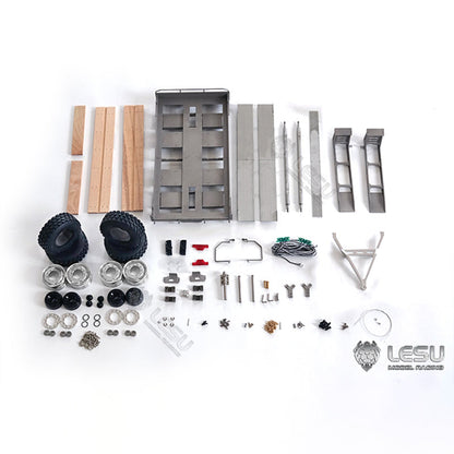 TOUCAN RC HOBBY Metal Trailer Plate for 1/14 LESU Aoue-LT5H LT5 Wheeled Tracked Skid-Steer Loader Remote Control Hydraulic Model Car
