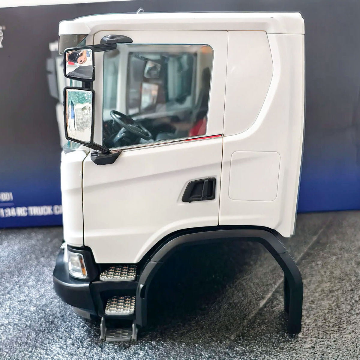 TOUCAN RC HOBBY DoubleE G540 Plastic Cabin S023 Unpainted/Painted for 1/14 RC Dump Truck DIY Hydraulic Tipper DIY Model