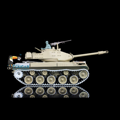 Henglong 1/16 TK7.0 USA Walker Bulldog 3839 RTR RC Tank FPV 360 Degrees Turret Smoke IR BB Unit Metal Tracks Gearbox Sprockets Wheels