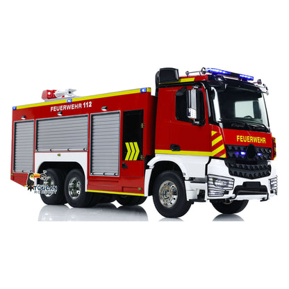 6. 1/14 Scale Fire Engine Metal Chassis YLL PS011 Light and Sound System Included  
