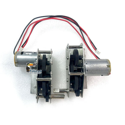 IN Stock Henglong 1/16 Remote Control Tank Steel Gearbox ML 49mm 59mm HL 49mm 59mm With 5.3 Plug Cable For RC Military Vehicle Model Part