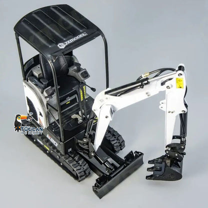 TOUCAN RC HOBBY JXMODEL 1/14 E20 Mini RC Hydraulic Excavator Remote Control Digger Simulation Construction Vehicle Models Sounds Light