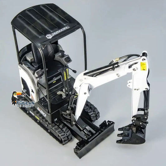 JXMODEL 1/14 E20 Mini RC Hydraulikbagger Fernbedienung Bagger Simulation Baufahrzeug Modelle Geräusche Licht 