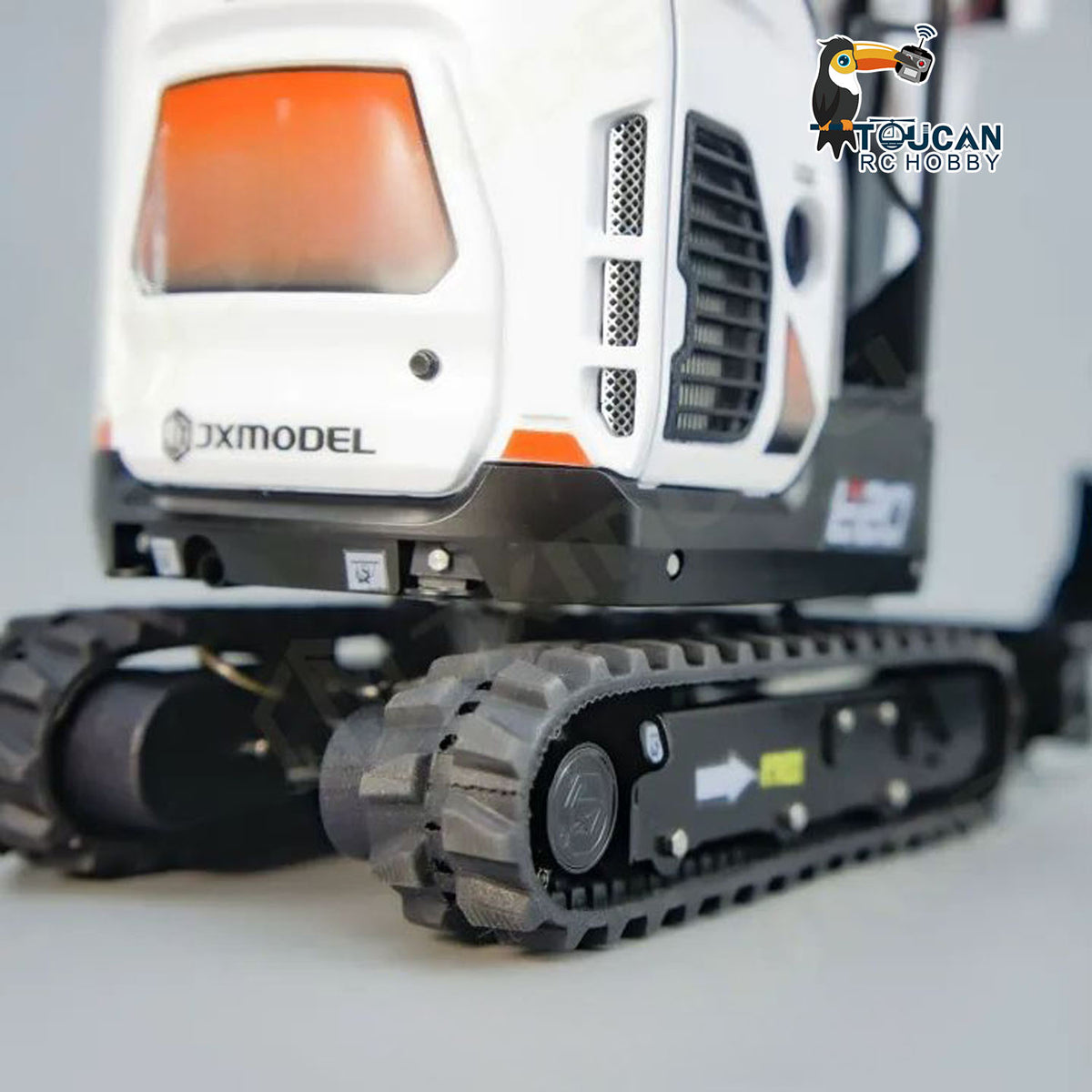 TOUCAN RC HOBBY JXMODEL 1/14 E20 Mini RC Hydraulic Excavator Remote Control Digger Simulation Construction Vehicle Models Sounds Light