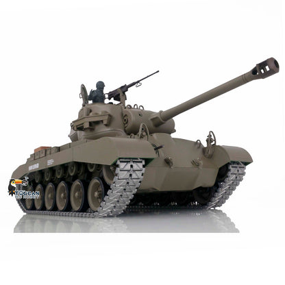 Henglong 1/16 TK7.0 Promotion 3838 M26 Pershing RTR RC Tank FPV BB IR 360 Degrees Turret Smoke Metal Tracks Sprockets Steel Gearbox Model