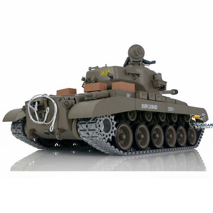 Henglong 1/16 TK7.0 Promotion 3838 M26 Pershing RTR RC Tank FPV BB IR 360 Degrees Turret Smoke Metal Tracks Sprockets Steel Gearbox Model