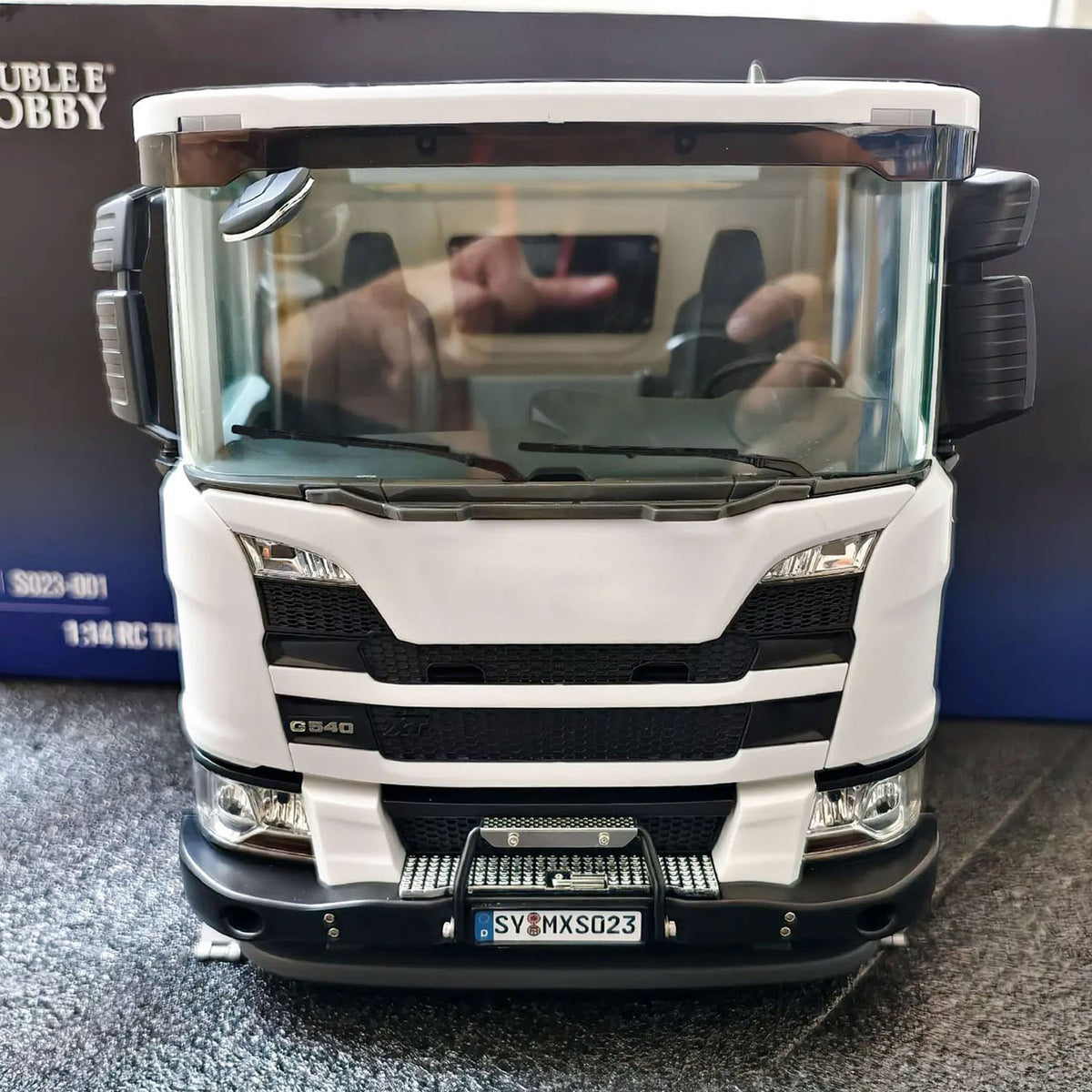TOUCAN RC HOBBY DoubleE G540 Plastic Cabin S023 Unpainted/Painted for 1/14 RC Dump Truck DIY Hydraulic Tipper DIY Model
