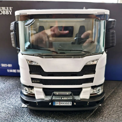 TOUCAN RC HOBBY DoubleE G540 Plastic Cabin S023 Unpainted/Painted for 1/14 RC Dump Truck DIY Hydraulic Tipper DIY Model
