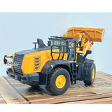 Half Metal 1/50 Electric Remote Control Loader Ready To Run Mini RC Engineering Vehicle Model Lights Sounds Desktop Level Gift