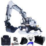 MTM 946-3 Metal 1/14 RC Hydraulic Excavator Construction Engineering Vehicle 8-ways Reserving Valves for Machinery Enthusiasts