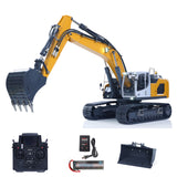 1:14 Hydraulic RC Excavator Remote Control for Model 945 with PL18EV Radio System 5CH Reversing Valve Bucket Quick Coupler