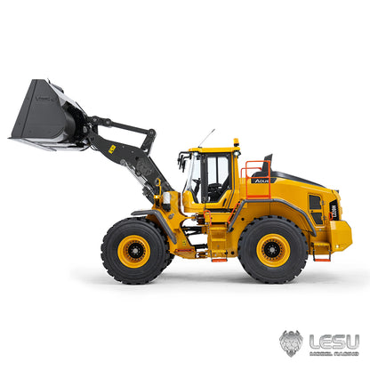 TOUCAN RC HOBBY LESU 1/14 Hydraulic RC Wheel Loader L220H Metal Model 4WD Brushless Motor 2 Speed Drive Differential Lock Quick Release Bucket Sound