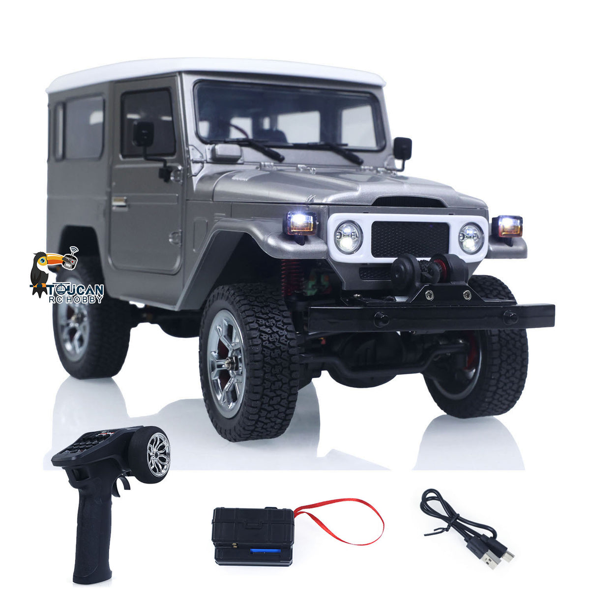 HG 1/16 Radio Controlled Off Road Car HG4 211 AWD RC Crawler Model Metal Drive Shafts Smoke Unit Lights Sounds Effect RTR