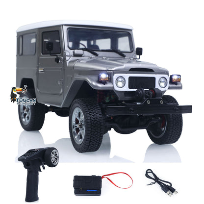 HG 1/16 Radio Controlled Off Road Car HG4 211 AWD RC Crawler Model Metal Drive Shafts Smoke Unit Lights Sounds Effect RTR