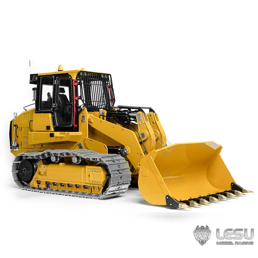 TOUCAN RC HOBBY LESU 1/14 973K Hydraulic RC Tracked Loader Metal Remote Control Car Construction Vehicle Simulation Model Kits/PNP/RTR