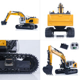 XDRC 1/14 Painted 945 RC Hydraulic Equipment Remote Controlled Machine Truck Excavator Construction Vehicles Hobby Models