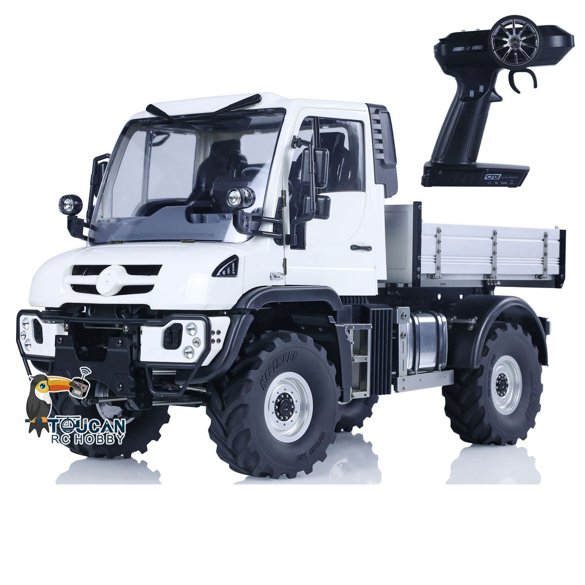 Toucan Hobby 1/10 U423 RC Crawler Kletterauto 4X4 Ferngesteuerte Geländewagen Spielzeugmodell Sounds Motor Servo