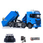 Toucanhobby 770S 1/14 5 Axles Metal RC Hydraulic Roll 0n Off Dumper Rear Axle Lifting 9-Way Reversing Valve for Model Enthusiasts