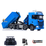Toucanhobby 770S 1/14 5 Axles Metal RC Hydraulic Roll 0n Off Dumper Rear Axle Lifting 9-Way Reversing Valve for Model Enthusiasts