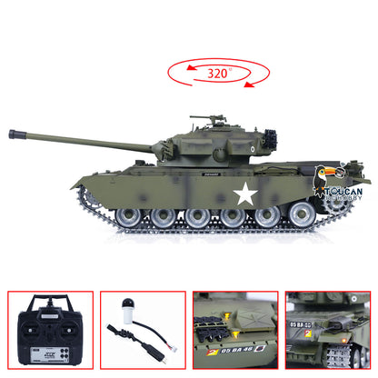 Tongde 1:16 RC Panzer Britischer Centurion MK5 BB und Infrarot-Kampfpanzer Metallketten Räder RTR-Modell Laufrückstoß