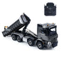 Toucanhobby G88 8*8 1/14 RC Hydraulic Roll On Off Dumper Construction Vehicle Differential Lock Axle 3Speed Transmission for Modeler
