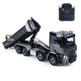 Toucanhobby G88 8*8 1/14 RC Hydraulic Roll On Off Dumper Construction Vehicle Differential Lock Axle 3Speed Transmission for Modeler