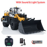 Fast Free Shipping 1/14 Metal Hydraulic RC Loader XDRC 580 RTR Radio Control Construction Vehicle Model Sound Light System Motor Servo ESC