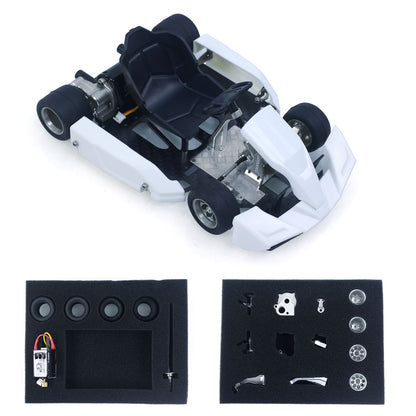 KIT JDM 298A 1/10 4x2 RC Go-Kart Unlimited DIY Model Vehicle Remote Control Electric Racing Car Motor No Battery for Adult