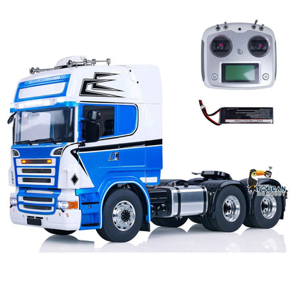 TOUCAN RC HOBBY  Metal Chassis 1/14 6x6 Remote Control Tractor Truck Painted Assembled Radio Control Car