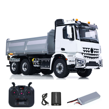 2Speed 3348 Metallchassis 1/14 RTR RC Hydraulikdumper Fernbedienung Kipper Modell KEINE Sperrdifferentialachse Licht Ton Batterie