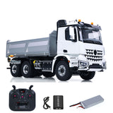 2Speed 3348 Metallchassis 1/14 RTR RC Hydraulikdumper Fernbedienung Kipper Modell KEINE Sperrdifferentialachse Licht Ton Batterie