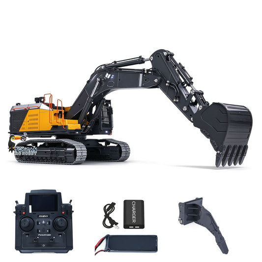 TOUCAN RC HOBBY MTM EC950 1/14 Metal RC Hydraulic Excavator 8CH Valve Dual Pump Digger Brushless Motor for Engineering Vehicle Enthusiasts