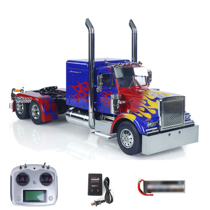 Pre-Order TOUCAN RC HOBBY 6x4 RC Tractor Truck 1/14 56344 RTR I6S Radio Control Car Sound Light Smoke Unit Three-speed Transmission Assembled Painted