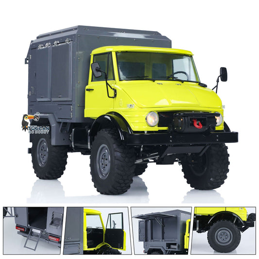 TOUCAN RC HOBBY LESU RAVE-UM406 /10 Metal RC Off-Road Vehicle 2-Speed Transmission Winch Sound Light System Hobbywing QuicRun Fusion SE 1200KV Brushless Motor & ESC