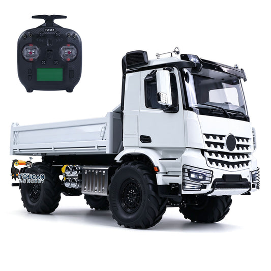 TOUCAN RC HOBBY MD 3363 1/14 4x4 Metal RC Dumper Remote Control Hydraulic Tipper 2Speed Gearbox Differential Locks ST8 Remote Controller for Adults